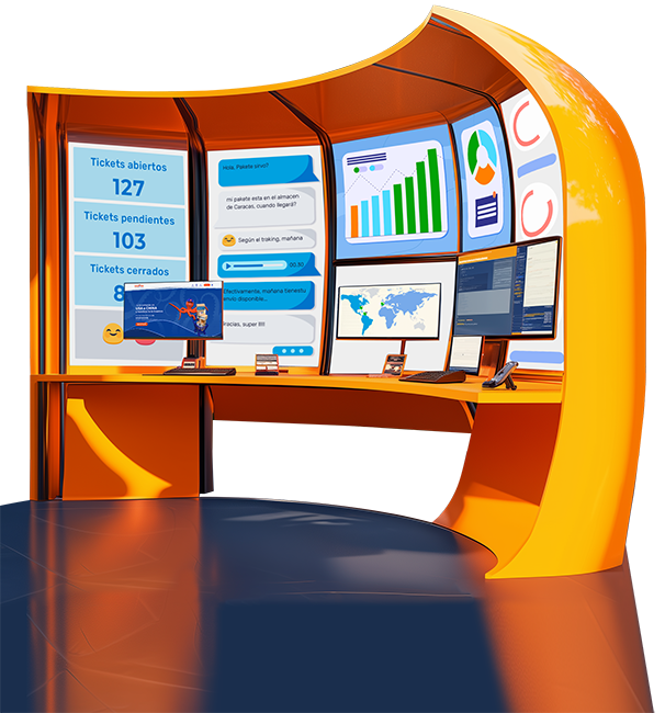 Módulo de Atención al Cliente Kraken Courier